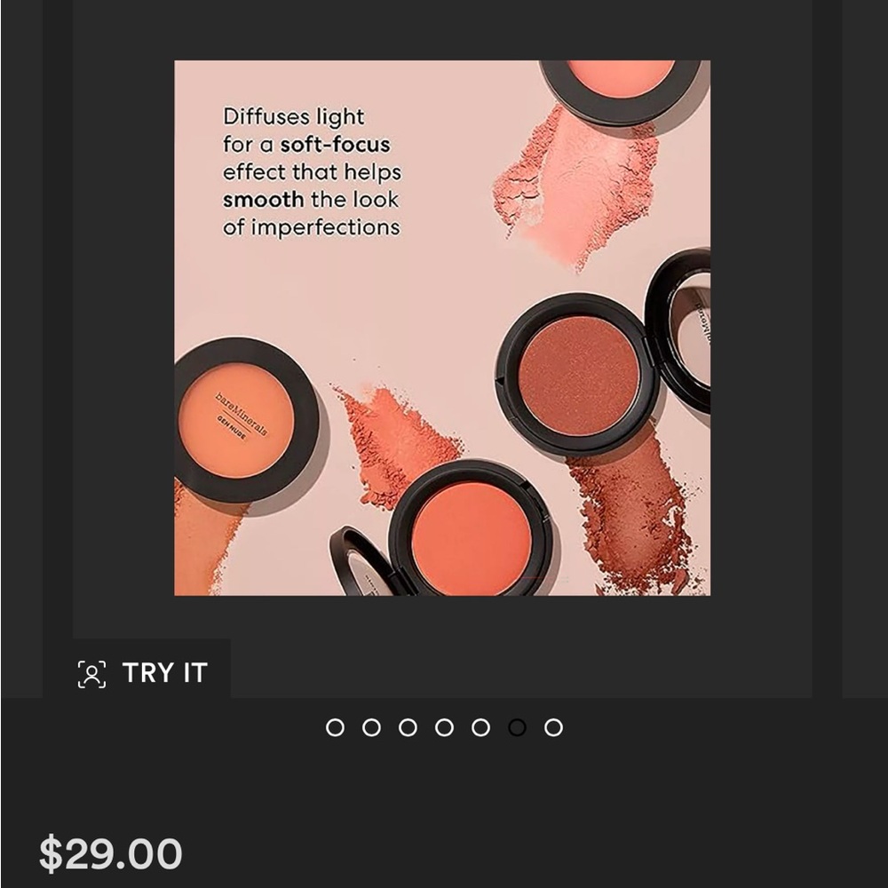 bareMinerals Gen Nude Powder Blush, ‘Call MyBlush’ - Picture 3 of 12